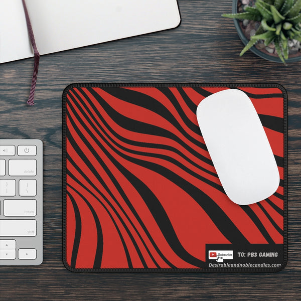 Red & Black Gaming Mouse Pad