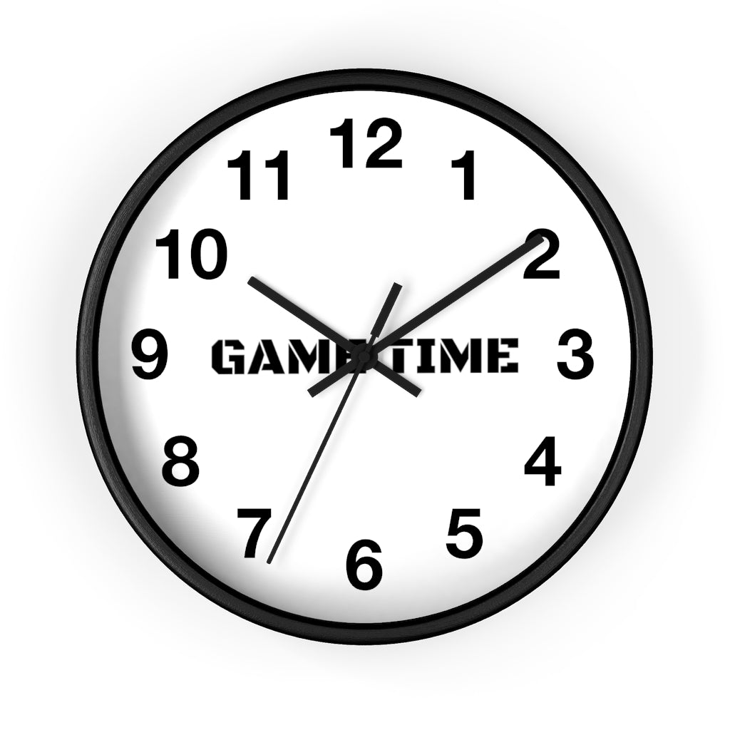 GAME TIME Wall clock