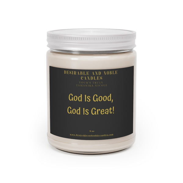 God is good, God is great Aromatherapy Candles, 9oz