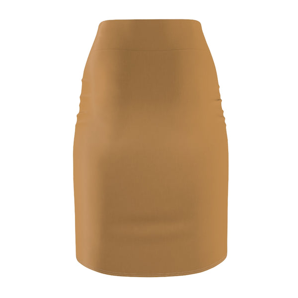 Gold Women's Pencil Skirt