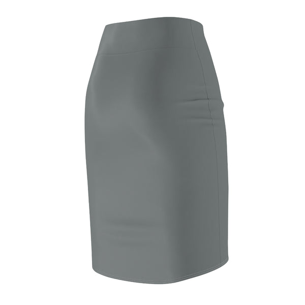 Gray Women's Pencil Skirt