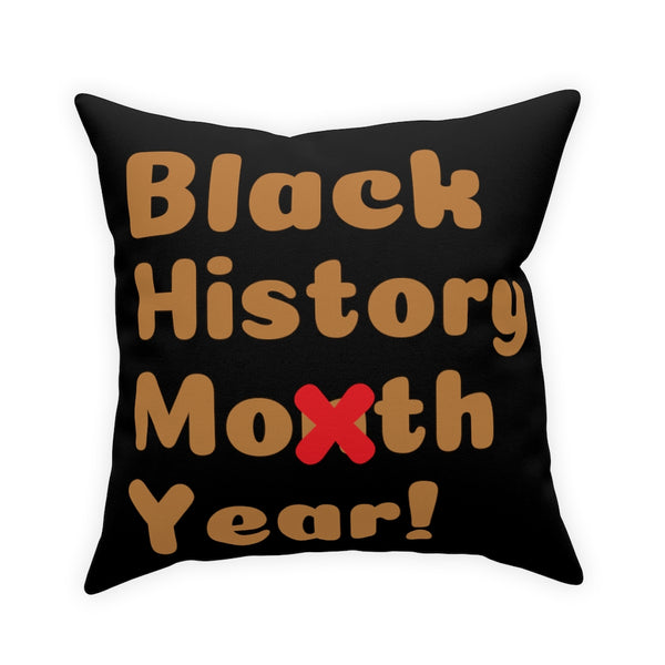 Black history year Broadcloth Pillow