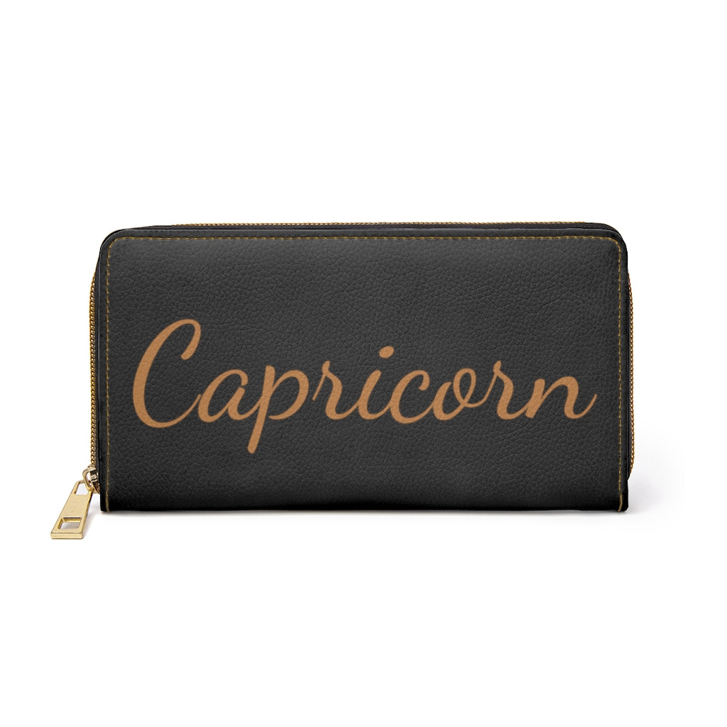 Capricorn Zipper Wallet