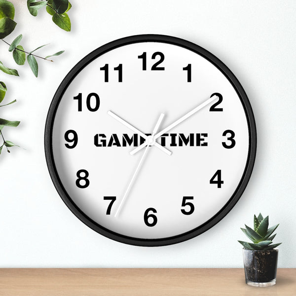 GAME TIME Wall clock