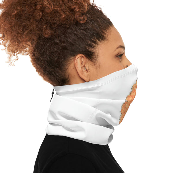 Winter Neck Gaiter With Drawstring