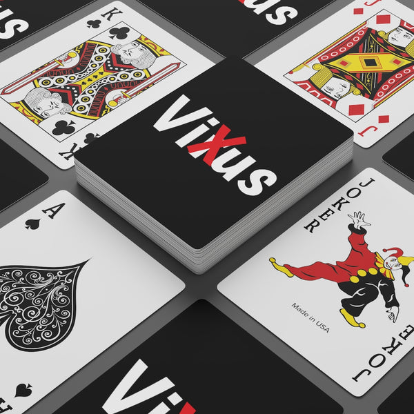 Virus X Custom Poker Cards