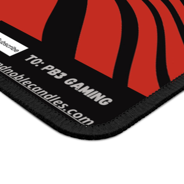 Red & Black Gaming Mouse Pad