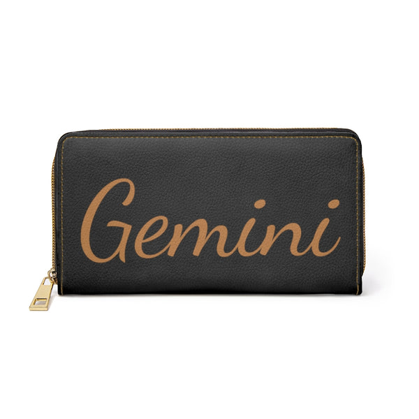 Gemini Zipper Wallet