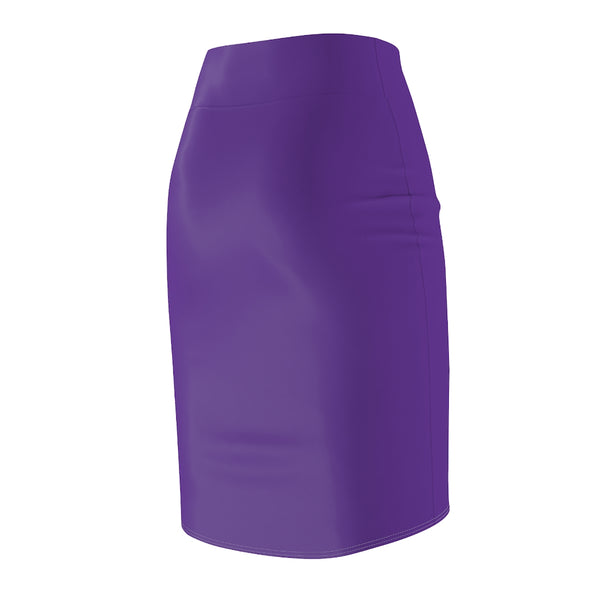 Purple Women’s Pencil Skirt