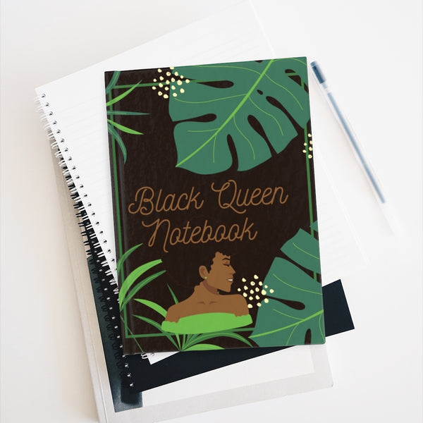 Black Queen Notebook  - Ruled Line