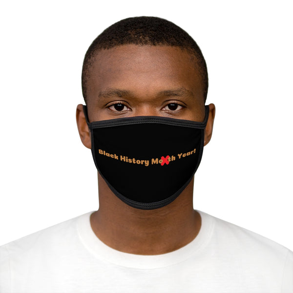 Black history year Mixed-Fabric Face Mask