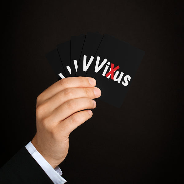 Virus X Custom Poker Cards