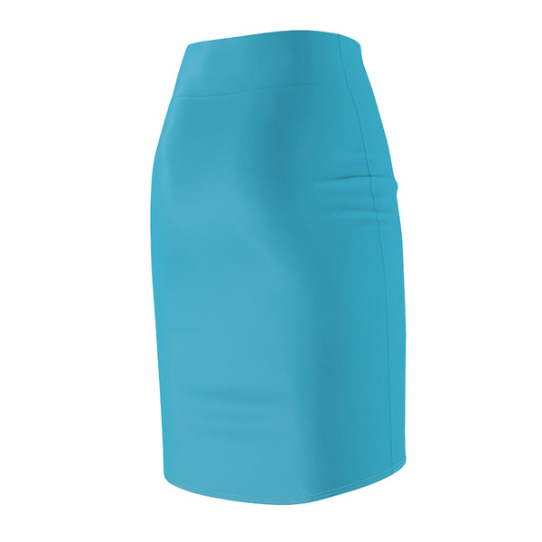 Teal Women's Pencil Skirt