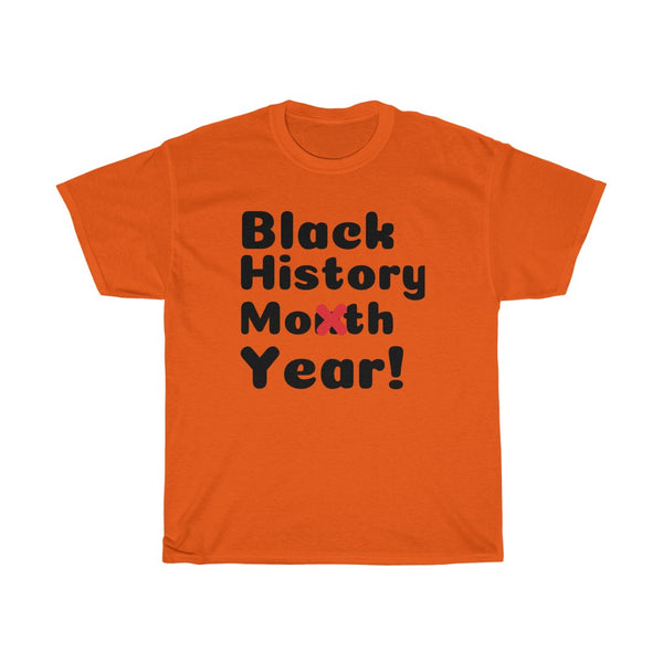 Black history year Unisex Heavy Cotton Tee