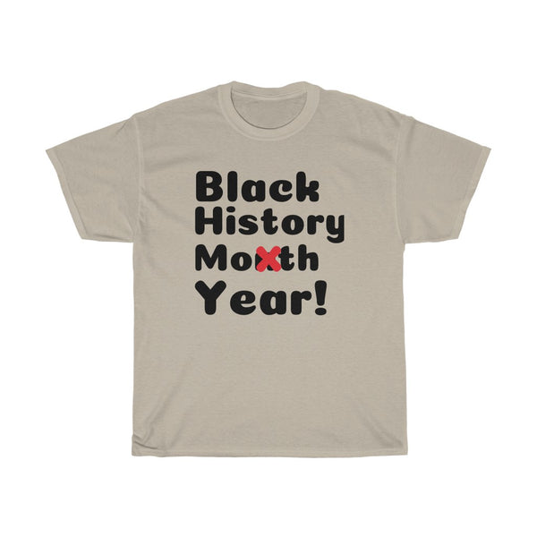 Black history year Unisex Heavy Cotton Tee