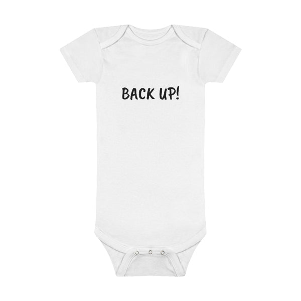 Back up Baby Short Sleeve Onesie®