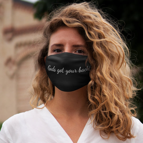 God‘s got your back Snug-Fit Polyester Face Mask