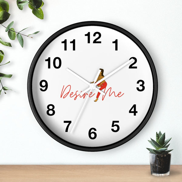 Desire Me Wall clock