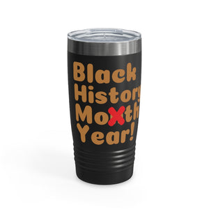 Black history year Ringneck Tumbler, 20oz