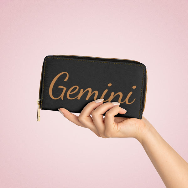 Gemini Zipper Wallet