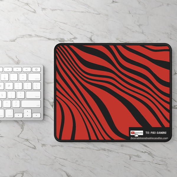 Red & Black Gaming Mouse Pad