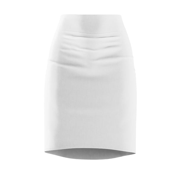 White Women’s Pencil Skirt