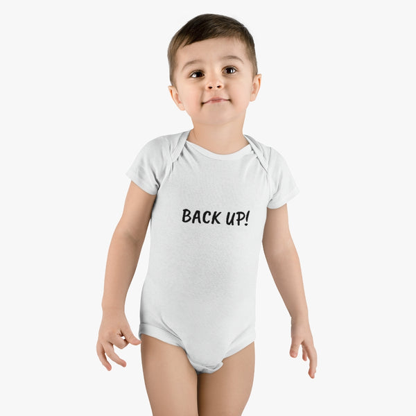 Back up Baby Short Sleeve Onesie®