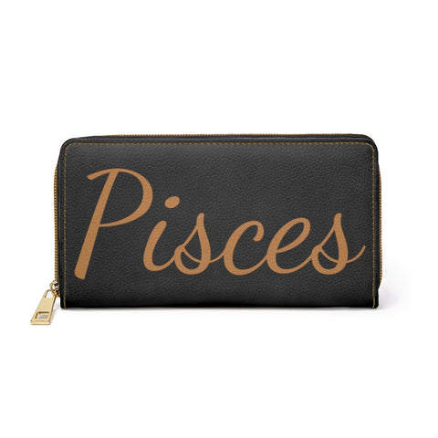 Pisces Zipper Wallet