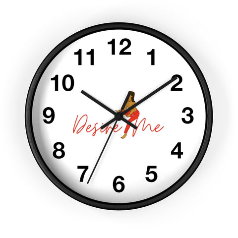 Desire Me Wall clock