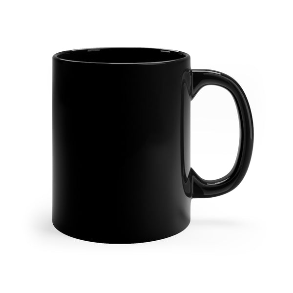 Back up 11oz Black Mug