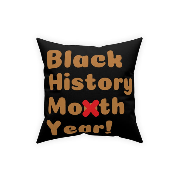 Black history year Broadcloth Pillow