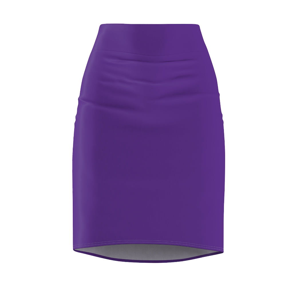 Purple Women’s Pencil Skirt