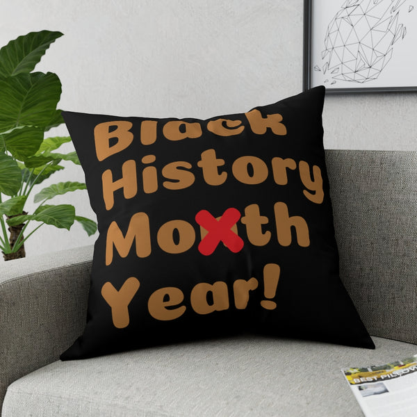 Black history year Broadcloth Pillow