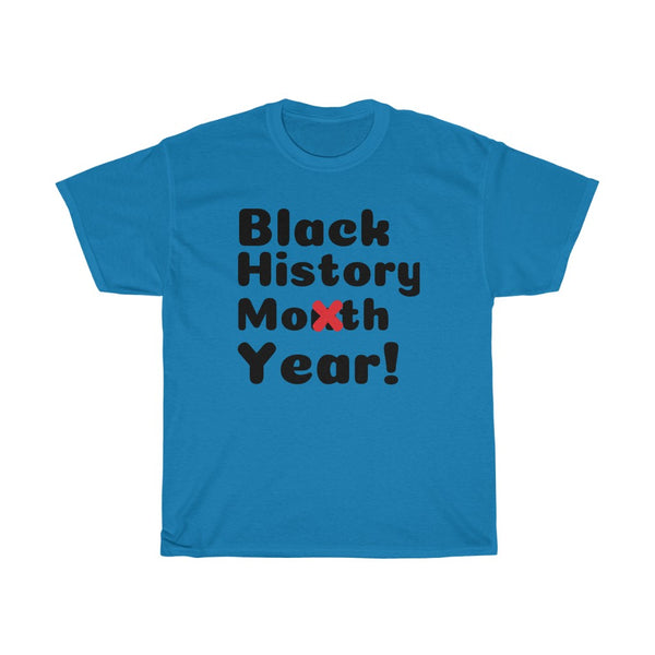 Black history year Unisex Heavy Cotton Tee