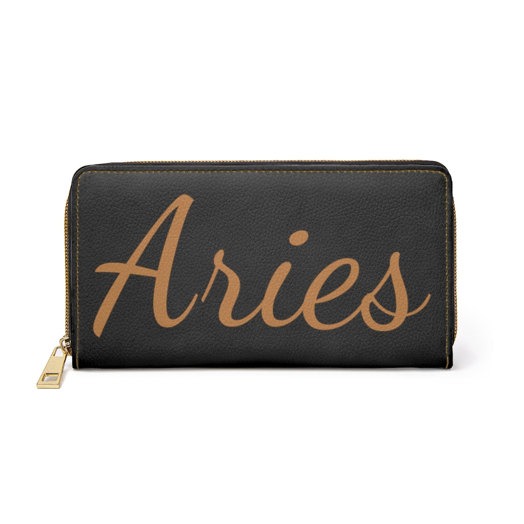 Aries Zipper Wallet