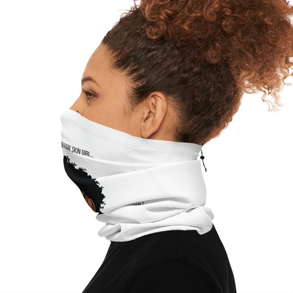 Winter Neck Gaiter With Drawstring