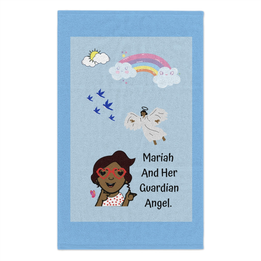 Mariah and her Guardian Angel Rally Towel, 11x18