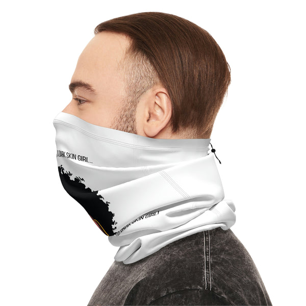 Winter Neck Gaiter With Drawstring