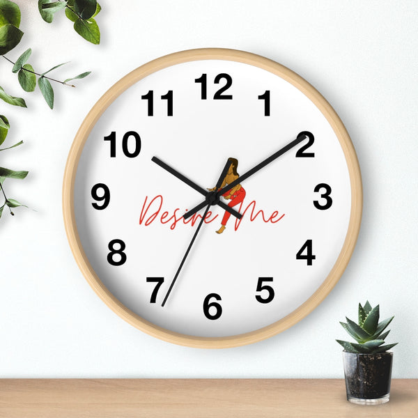 Desire Me Wall clock