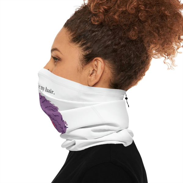 Winter Neck Gaiter With Drawstring