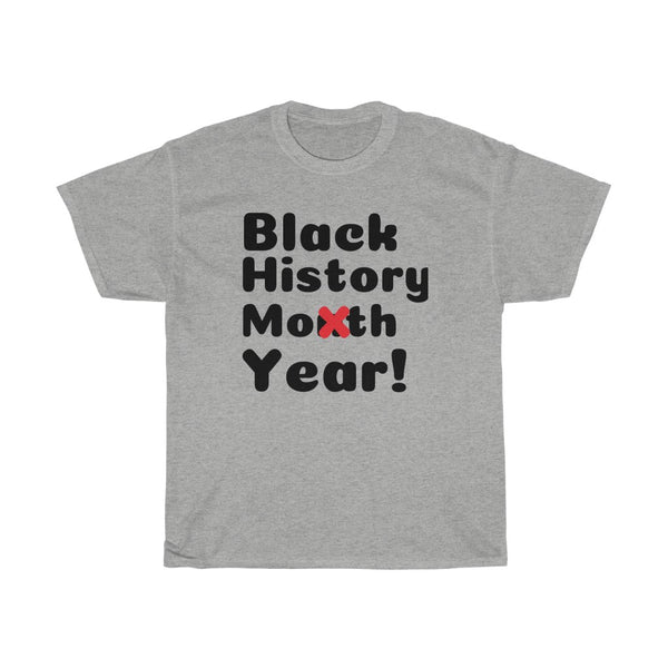 Black history year Unisex Heavy Cotton Tee