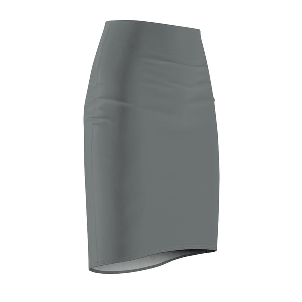 Gray Women's Pencil Skirt