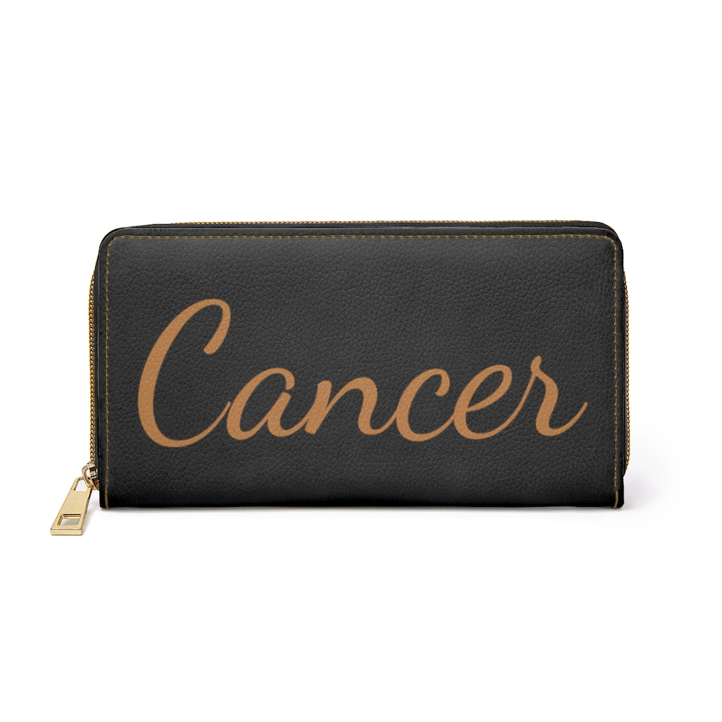 Cancer Zipper Wallet