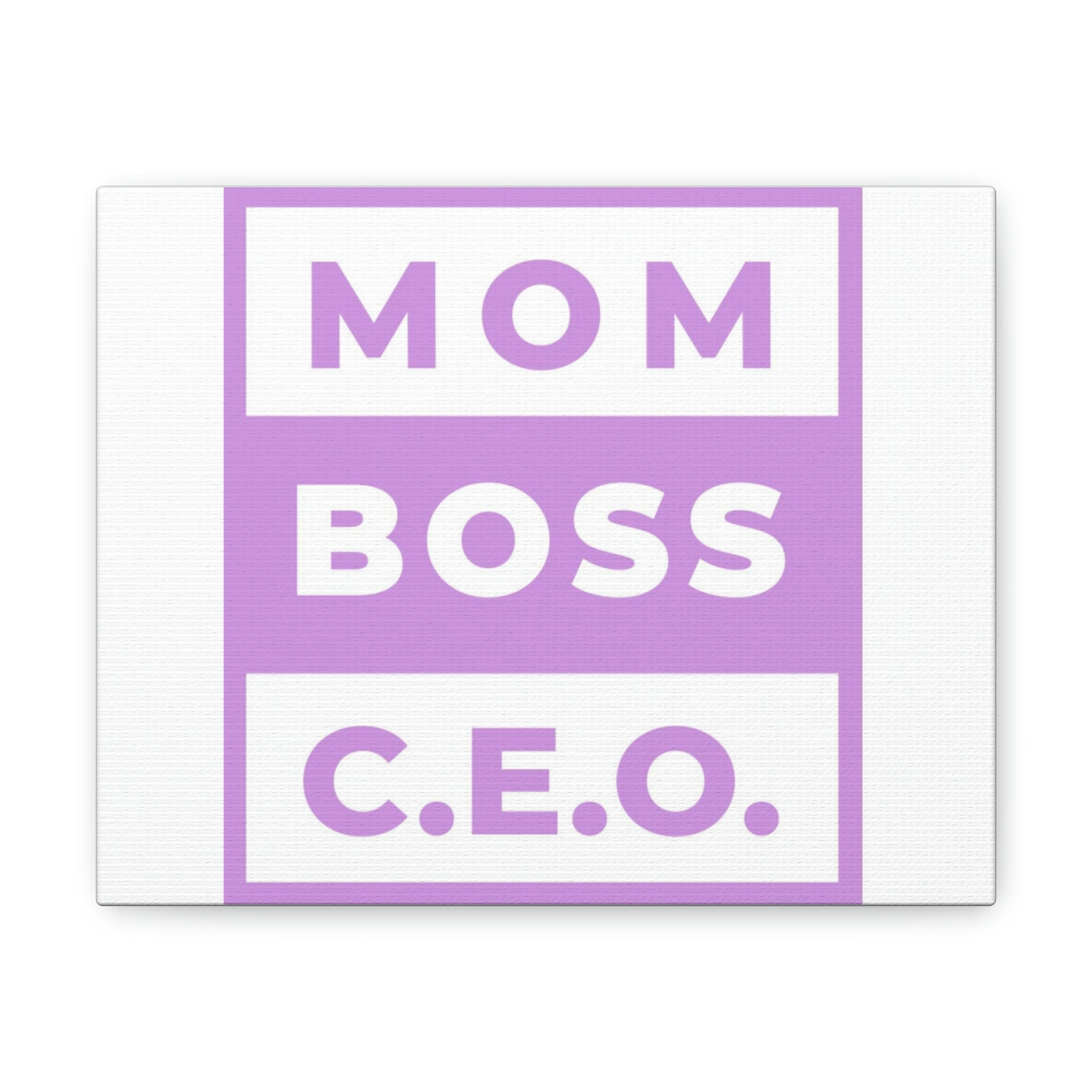 Mom boss Canvas Gallery Wraps