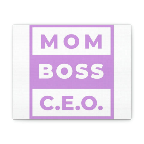 Mom boss Canvas Gallery Wraps