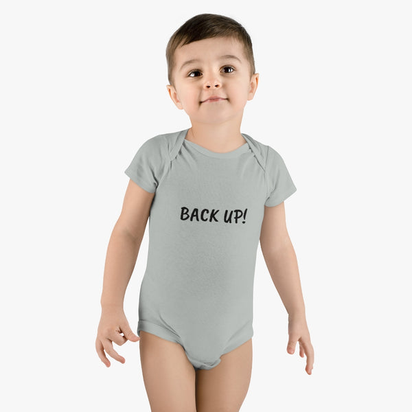 Back up Baby Short Sleeve Onesie®