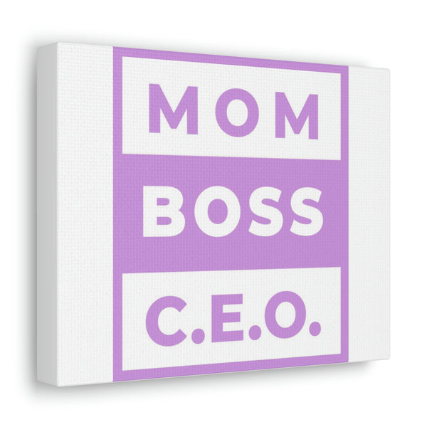 Mom boss Canvas Gallery Wraps