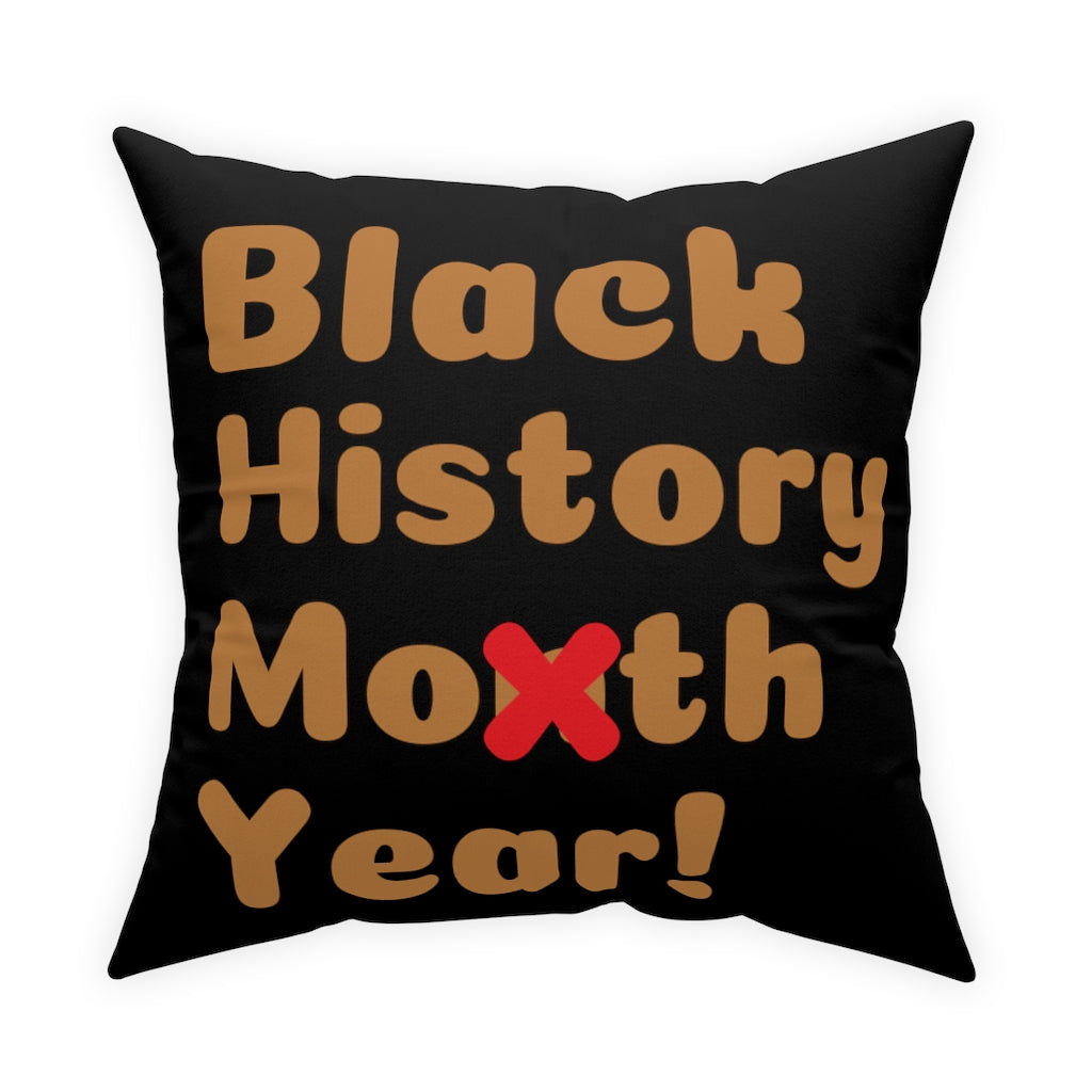 Black history year Broadcloth Pillow