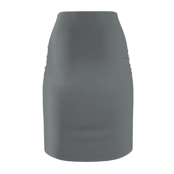 Gray Women's Pencil Skirt