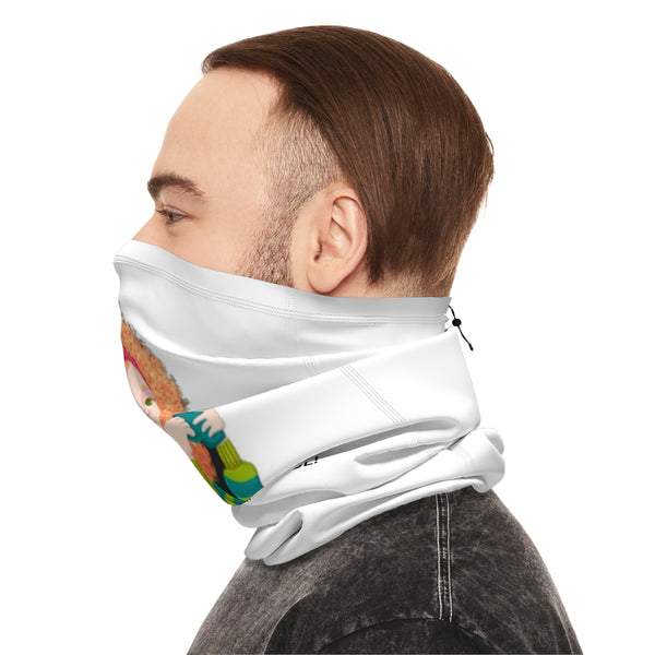 Winter Neck Gaiter With Drawstring